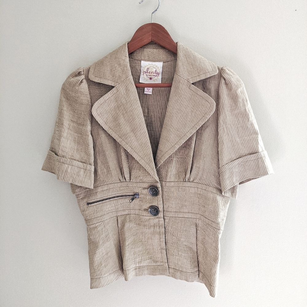 Plenty by Tracy Reese Linen Blazer